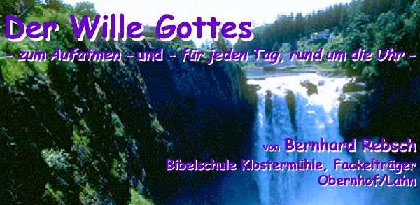 Der Wille Gottes Titelbild